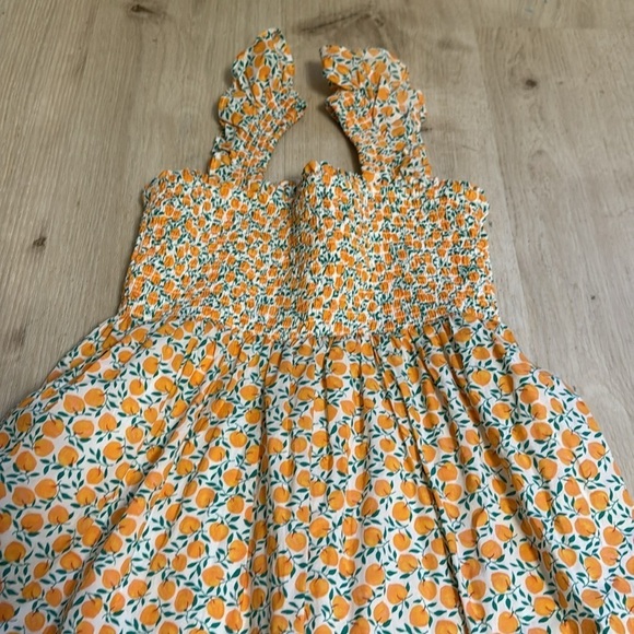 Crewcuts orange grove dress size 8 NWOT - Picture 2 of 3